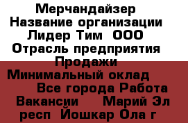 Мерчандайзер › Название организации ­ Лидер Тим, ООО › Отрасль предприятия ­ Продажи › Минимальный оклад ­ 26 000 - Все города Работа » Вакансии   . Марий Эл респ.,Йошкар-Ола г.